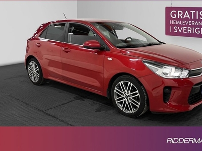 Kia Rio1.4 CVVT Advance Navi Kamera Rattvärme Välserv 2017, Halvkombi