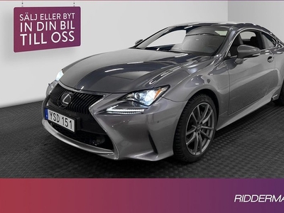 Lexus RC300h 2.5 CVT Premium Kamera Skinn Navigation 2017, Sportkupé