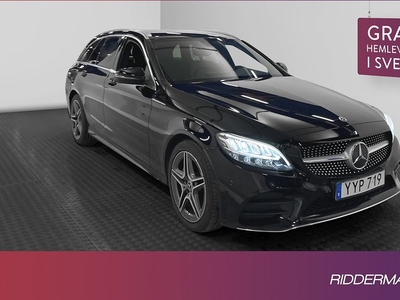 Mercedes C200Benz C 200 T d AMG Navi Skinn Drag SV-Såld 2019, Kombi