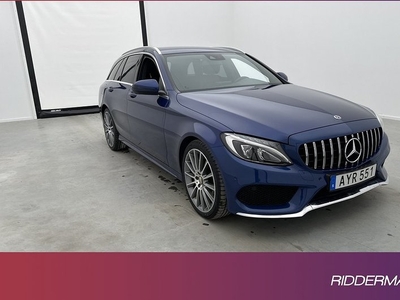 Mercedes C220Benz C 220 T d AMG Burmester Navi Skinn Drag 2018, Kombi