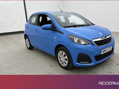 Peugeot 1085-dörrar 1.0 VTi Active Välservad Två-Bruk 2016, Halvkombi