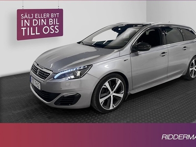 Peugeot 308SW 2.0 GT Panorama Keyless M-Värm Alcantar 2016, Halvkombi