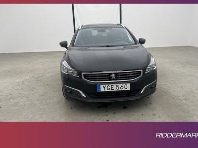 Peugeot 508 SW 2.0 BlueHDi 180hk GT-Line Pano HUD Navi Drag