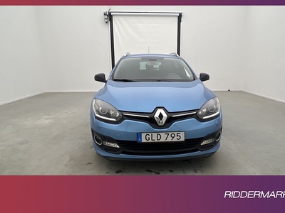 Renault Mégane Grandtour dCi 110hk LIMITED Värmare Sensorer