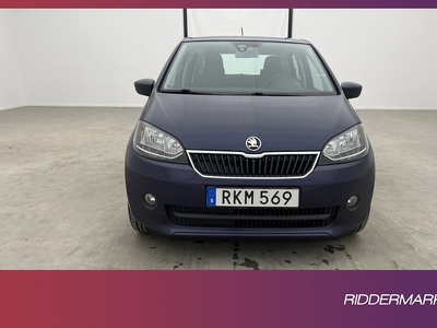 Skoda Citigo 1.0 MPI 60hk Plus Sensorer Farthållare 0,4l/mil