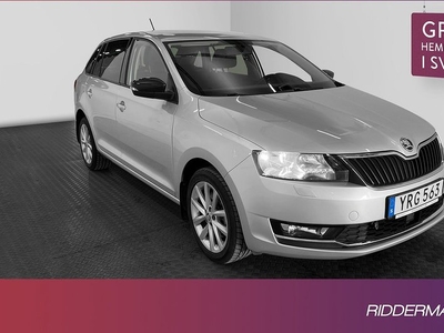 Skoda RapidSpaceback TSI Värmare Välservad 0,6l mil 2019, Kombi