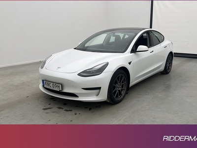 Tesla Model 3Standard Range Plus Pano Kamera Sv.Såld 2021, Halvkombi