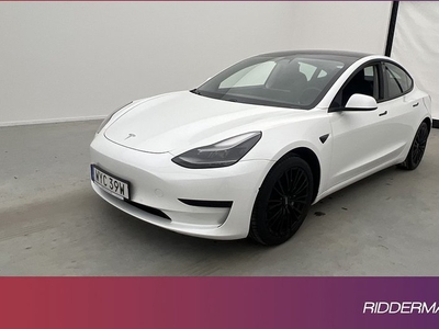 Tesla Model 3Standrad Range Plus En-Brukare AP 2021, Halvkombi