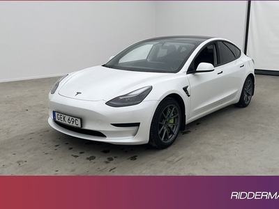 Tesla Model 3Standrad Range Plus En-Brukare Autopilot 2021, Halvkombi