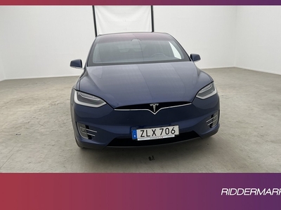 Tesla Model X 100D 423hk En-Bruk Luftfjädring Drag Sv.Såld