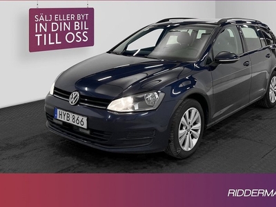 Volkswagen Golf1.2 TSI Nybes Nyserv Kamera Adaptiv-farthåll 2017, Kombi