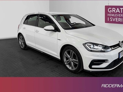 Volkswagen GolfTSI R-Line Värmare Sensorer CarPlay 2019, Halvkombi