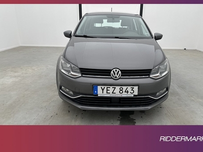 Volkswagen Polo 1.2 TSI 90hk Sensorer Bluetooth 0,47l/mil