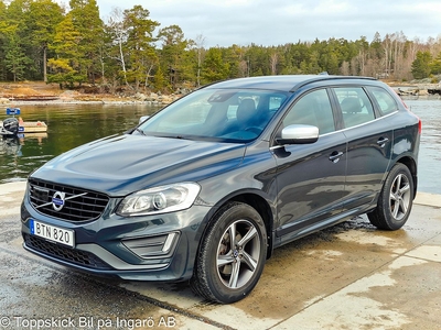 Volvo XC60 D4 AWD Aut R-Design 2äg SoV-hjul Krok Kalasskick