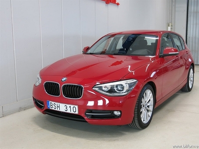 BMW 118 d 143hk Sport line ACC Vinterhjul Svensksåld