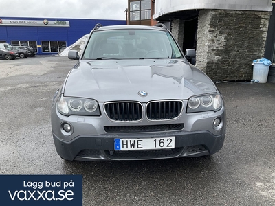 BMW X3 xDrive 2.0d Aut, 177hk, 09, Epaprojekt? *Auktion