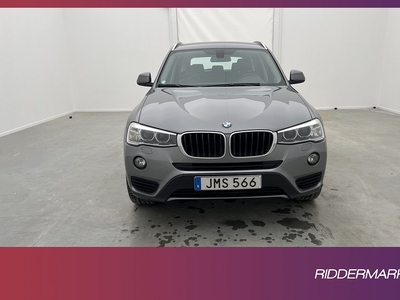 BMW X3 xDrive20 d 190hk Sensorer Elstolar Dragkrok 0.49/Mil