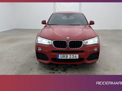 BMW X4 xDrive20d M Sport Fjärr-Värmare Navi HiFi Skinn Drag