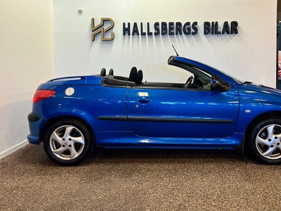 Peugeot 206 CC 1.6 Euro 3 Nyservad /nybesiktigad/ny kamrem