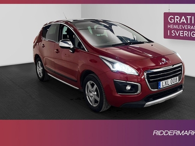 Peugeot 3008 1.6 BlueHDi 120hk Allure Pano Kamera HuD Navi