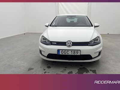 Volkswagen E-Golf 24.2 kWh 115hk Backkamera Navi CarPlay