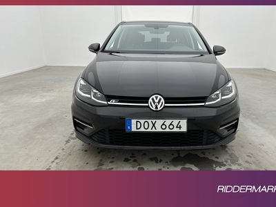 Volkswagen Golf TSI 115hk R-Line Cockpit Sensorer CarPlay