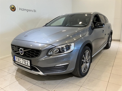 Volvo V60 D4 Cross Country AWD 190hk Classic Pro Aut Dragkrok Läderklädsel El-Förarstol