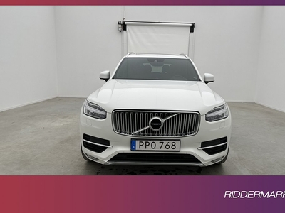 Volvo XC90 D5 AWD Inscription 7-sits VOC Pano Luft HUD Drag