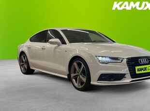 Audi A72.0 TFSI Quattro S-Line Navi Bose Värmare 2017, Sportkupé