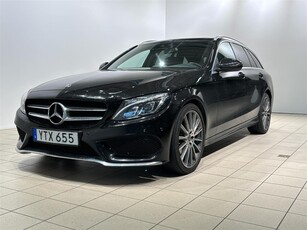 Mercedes-Benz C-Klass 220 d 4Matic AMG Line Pano Burmester Nav Värmare Drag