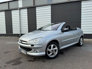 Peugeot 206 CC 1.6 Euro 4 Nybesiktigad