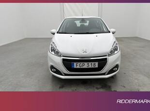 Peugeot 208 1.2 VTi 82hk Farthållare Lågskatt Välservad