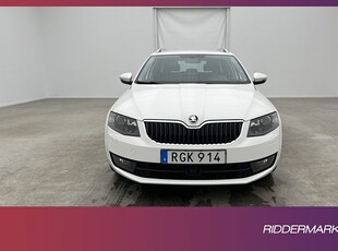 Skoda Octavia TSI 150hk Style Värmare CarPlay Sensorer Drag