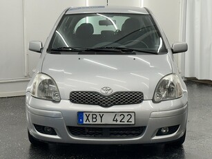 Toyota Yaris 5-dörrar 1.3 VVT-i 87hk ISOFIX Servad&Besiktad