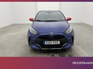 Toyota Yaris Hybrid 116hk Style JBL HUD Kamera Värm Välserv