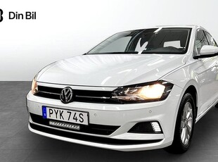 Volkswagen Polo1.0 TSI P-sensorer 2019, Halvkombi