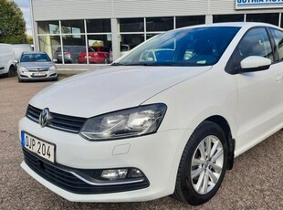 Volkswagen Polo5-dörrar 1.2 TSI PDC B.T SmartLink 2016, Halvkombi