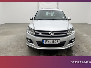 Volkswagen Tiguan TSI 4M 160hk R-Line Pano Kamera Skinn Drag