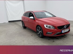 Volvo V60D4 R-Design Värm Sensorer Halvskinn Välserv 2016, Kombi