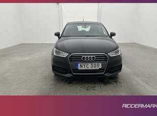 Audi A1 Sportback TFSI 95hk Sport Edt Sensorer Farthållare