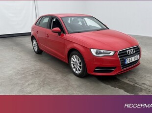 Audi A31.4 TFSI Comfort Bluetooth Farthållare 2014, Halvkombi