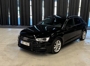 Audi A3Sportback 2.0 TDI Quattro|S-Line|Taklucka|B&O 2016, Halvkombi