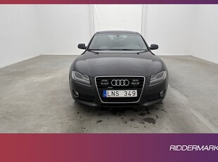 Audi A5 Sportback V6 Q 239hk Comfort B&O Skinn Elstolar Drag