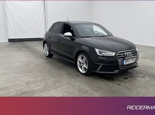 Audi S1Sportback Quattro Halvskinn Sensorer Farthåll 2015, Halvkombi