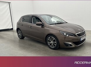 Peugeot 308BlueHDi Allure Pano Kamera Navi Sensorer 2015, Halvkombi