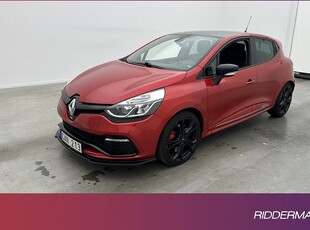 Renault ClioRS 1.6 TCe Maxton Navi Sensorer Skinn 2014, Halvkombi