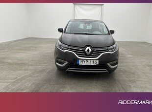 Renault Espace 1.6 160hk 7-Sits Pano HUD Värmare Navi Skinn