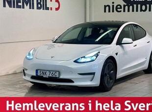 Tesla Model 3Long Range AWD Kamera Pano S V-hjul 2021, Halvkombi