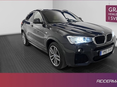 BMW X4xDrive20d M Sport Pano H K Navi Skinn Drag 2017, SUV