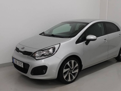 Kia Rio5-dörrar 1.4 CVVT GLS Automat M K-värm AUX Full serv 2014, Halvkombi